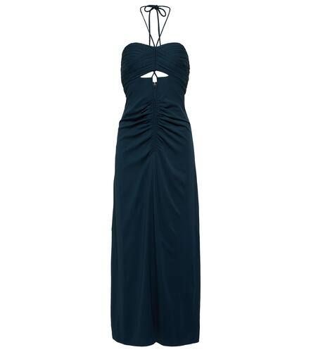 Cutout ruched halterneck maxi dress - Self-Portrait - Modalova