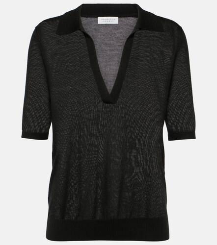 Frank cashmere and silk polo sweater - Gabriela Hearst - Modalova