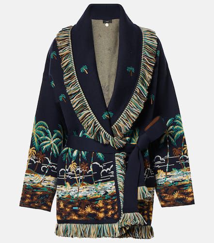 Virgin wool jacquard cardigan - Alanui - Modalova