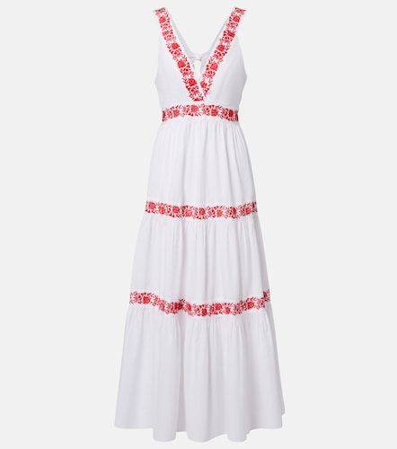 Vestido largo Petalia de algodón - Heidi Klein - Modalova