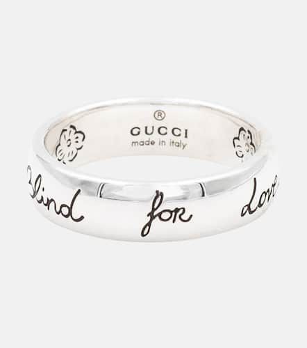 Gucci Engraved sterling silver ring - Gucci - Modalova