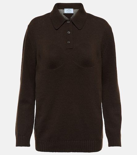 Prada Cashmere polo sweater - Prada - Modalova