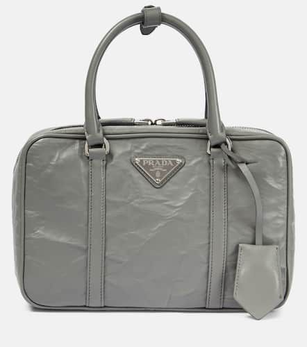 Boston Medium leather tote bag - Prada - Modalova