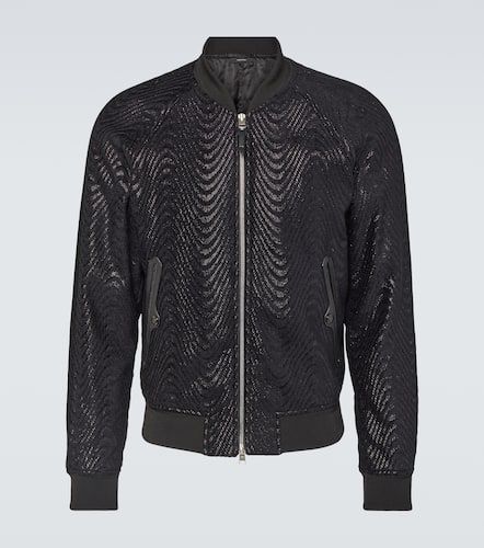 Tom Ford Patterned track jacket - Tom Ford - Modalova