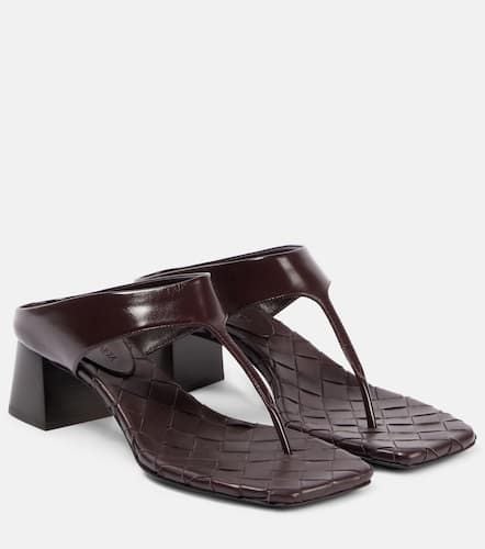 Marella 45 leather thong sandals - Bottega Veneta - Modalova