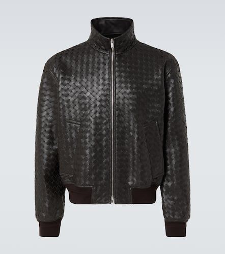 Blouson Intrecciato aus Leder - Bottega Veneta - Modalova