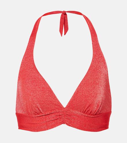 Halterneck Lurex® bikini top - Max Mara - Modalova