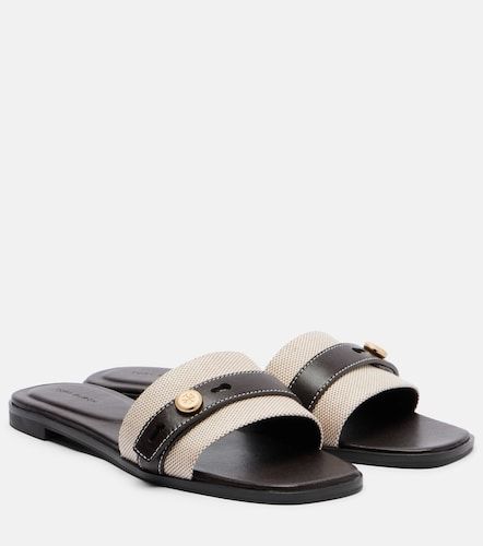 Sandali Romy in canvas e pelle - Tory Burch - Modalova