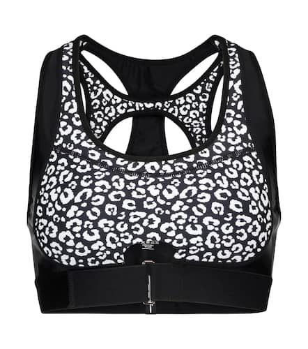 Top sportivo Contour a stampa leopardata - Adam Selman Sport - Modalova