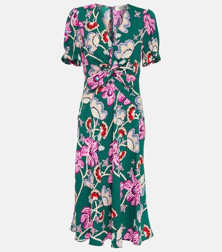Anaba floral crÃªpe midi dress - Diane von Furstenberg - Modalova