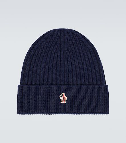 Gorro de punto acanalado de lana - Moncler Grenoble - Modalova