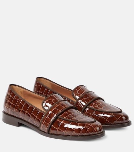 Aquazzura Loafers Martin aus Leder - Aquazzura - Modalova