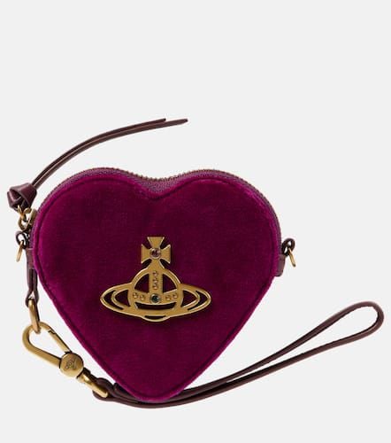 Monedero Heart de terciopelo - Vivienne Westwood - Modalova