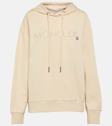 Moncler Cotton jersey hoodie - Moncler - Modalova