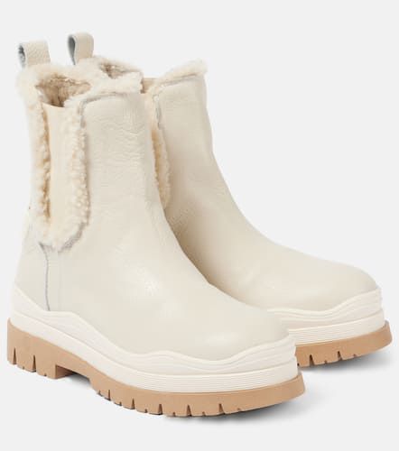 Arosa 8 shearling-lined leather Chelsea boots - Bogner - Modalova