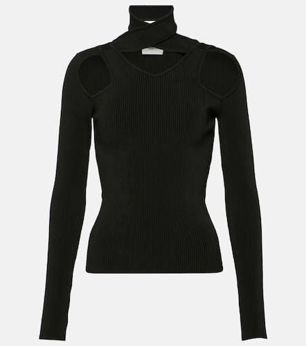 Top in maglia a coste con cut-out - Coperni - Modalova