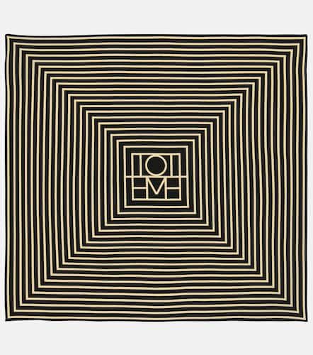 Toteme Logo silk scarf - Toteme - Modalova