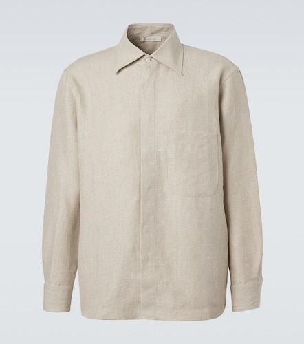 Saman Amel Sobrecamisa de lino - Saman Amel - Modalova