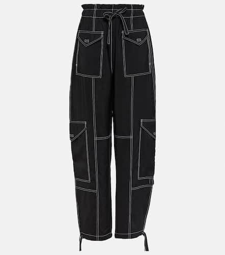 Ganni Mid-Rise Cargohose - Ganni - Modalova