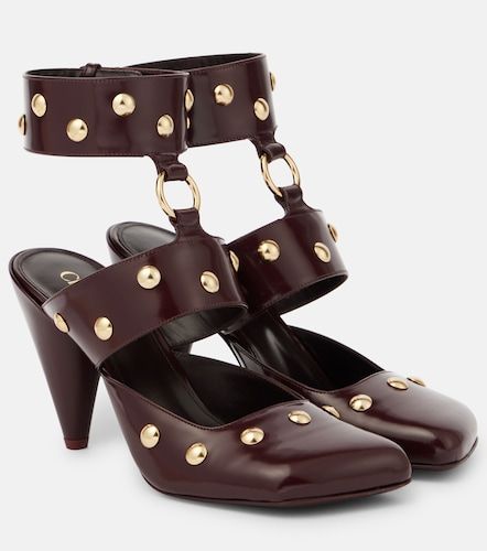 Chloe Jade studded leather pumps - Chloe - Modalova