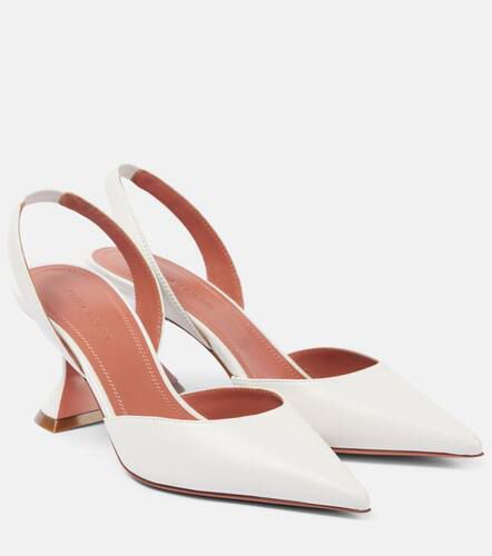 Pumps slingback Holli 70 in pelle - Amina Muaddi - Modalova