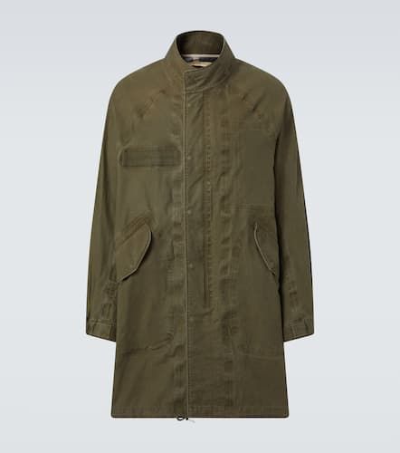 Beschichteter Parka Six-Five Fishtail aus Leinen - Visvim - Modalova