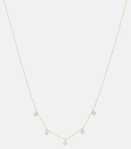 Disco 10kt necklace with diamonds - Stone and Strand - Modalova