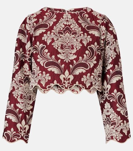 Farm Rio Top raccourci à fleurs - Farm Rio - Modalova