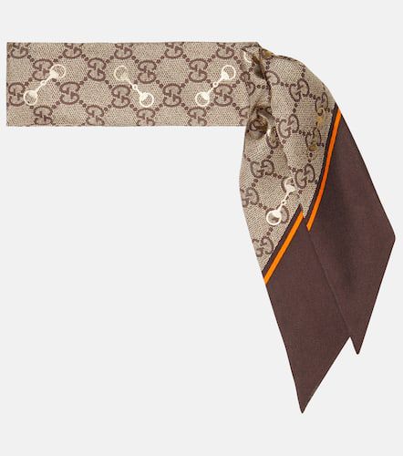Gucci GG silk scarf - Gucci - Modalova