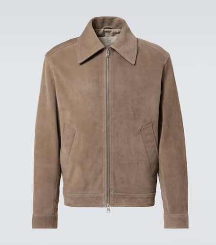 Ami Paris Giacca blouson in suede - Ami Paris - Modalova