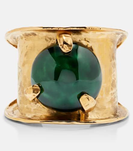 Embellished cuff bracelet - Saint Laurent - Modalova