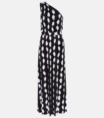 Kiera printed jersey one-shoulder maxi dress - Diane von Furstenberg - Modalova