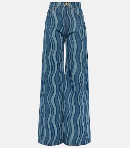 High-Rise Wide-Leg Jeans Sunray - Area - Modalova