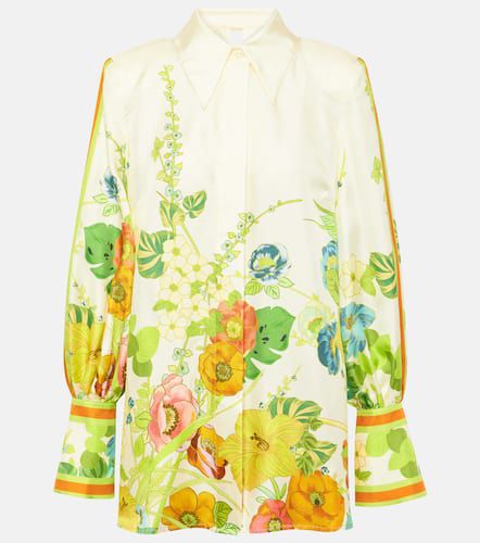 AlÃ©mais Floral silk shirt - Alemais - Modalova