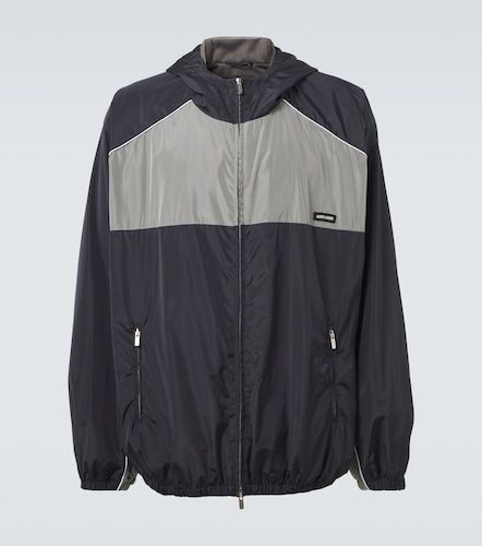 Miu Miu Logo oversized track jacket - Miu Miu - Modalova