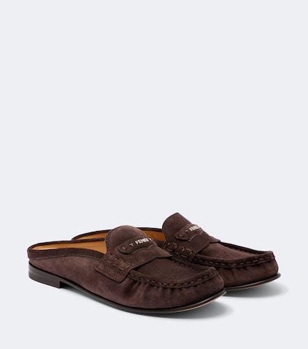 Fendi Suede mules - Fendi - Modalova