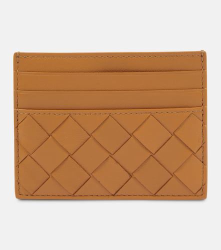 Intrecciato leather card holder - Bottega Veneta - Modalova