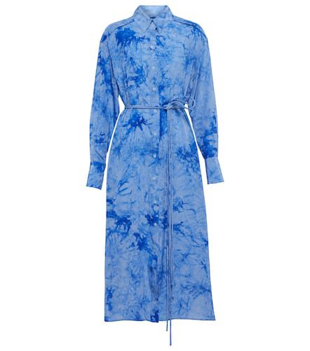 White Label tie-dye silk shirt dress - Proenza Schouler - Modalova