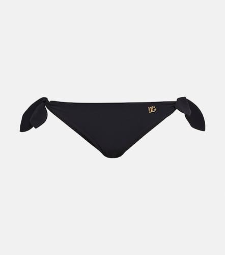 Dolce&Gabbana Slip bikini con logo - Dolce&Gabbana - Modalova