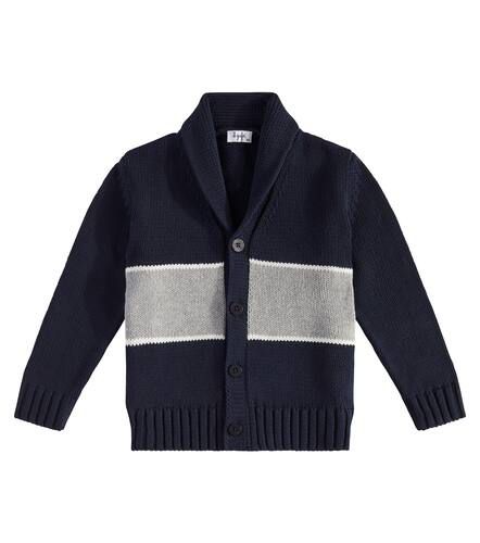 Il Gufo Striped cotton cardigan - Il Gufo - Modalova