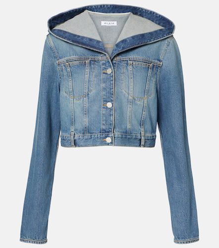 Alaïa Cropped-Jeansjacke - Alaia - Modalova