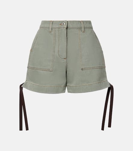 Short cargo à taille haute en coton - Loewe - Modalova