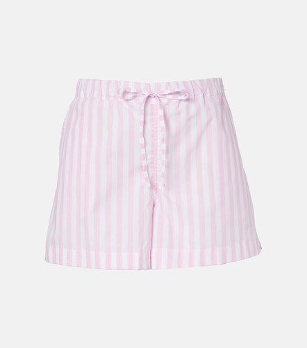 Shorts de popelín de algodón a rayas - Hunza G - Modalova