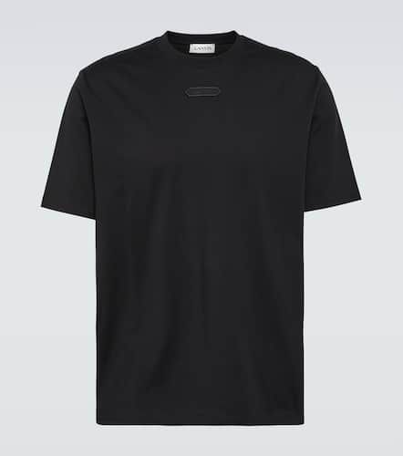 Camiseta de jersey de algodón con logo - Lanvin - Modalova