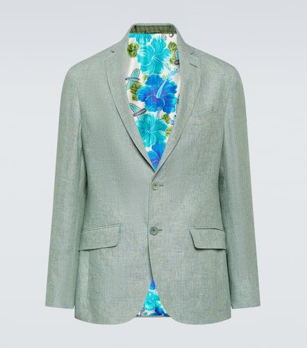 Etro Blazer monopetto in lino - Etro - Modalova