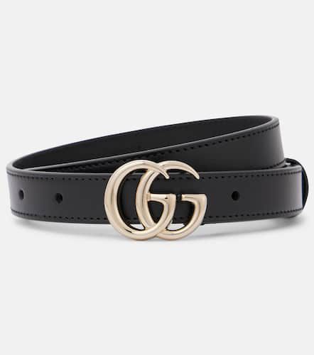 Gucci Cinturón GG Marmont de piel - Gucci - Modalova