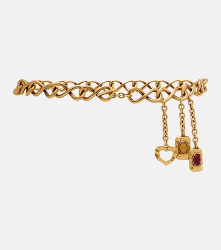 Embellished chain belt - Saint Laurent - Modalova