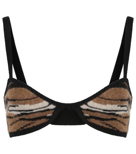 Bralette Eda aus Jacquard-Kaschmir - Khaite - Modalova