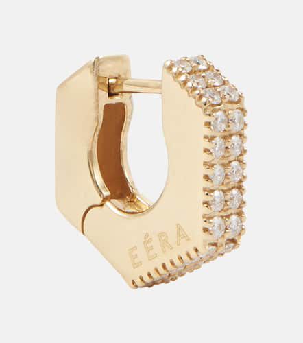 Eéra Einzelner Ohrring Mini Dado aus 18kt Gelbgold mit Diamanten - Eera - Modalova