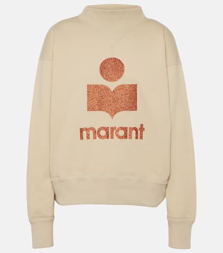Moby logo cotton-blend sweatshirt - Marant Etoile - Modalova